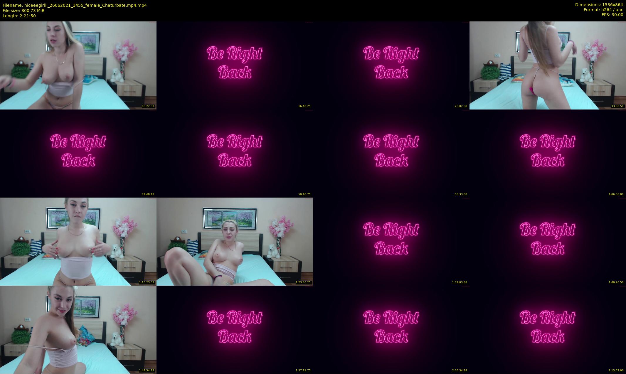 niceeegirlll — 142 minute Chaturbate couple cam show recording, 720p, Jun 26, 2021