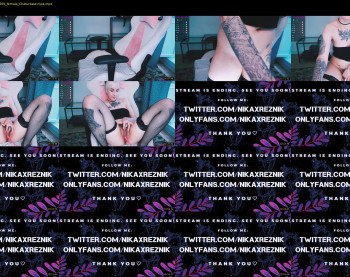 nikaxreznik — 7 minute Chaturbate female cam show recording, 1080p, Jun 26, 2021