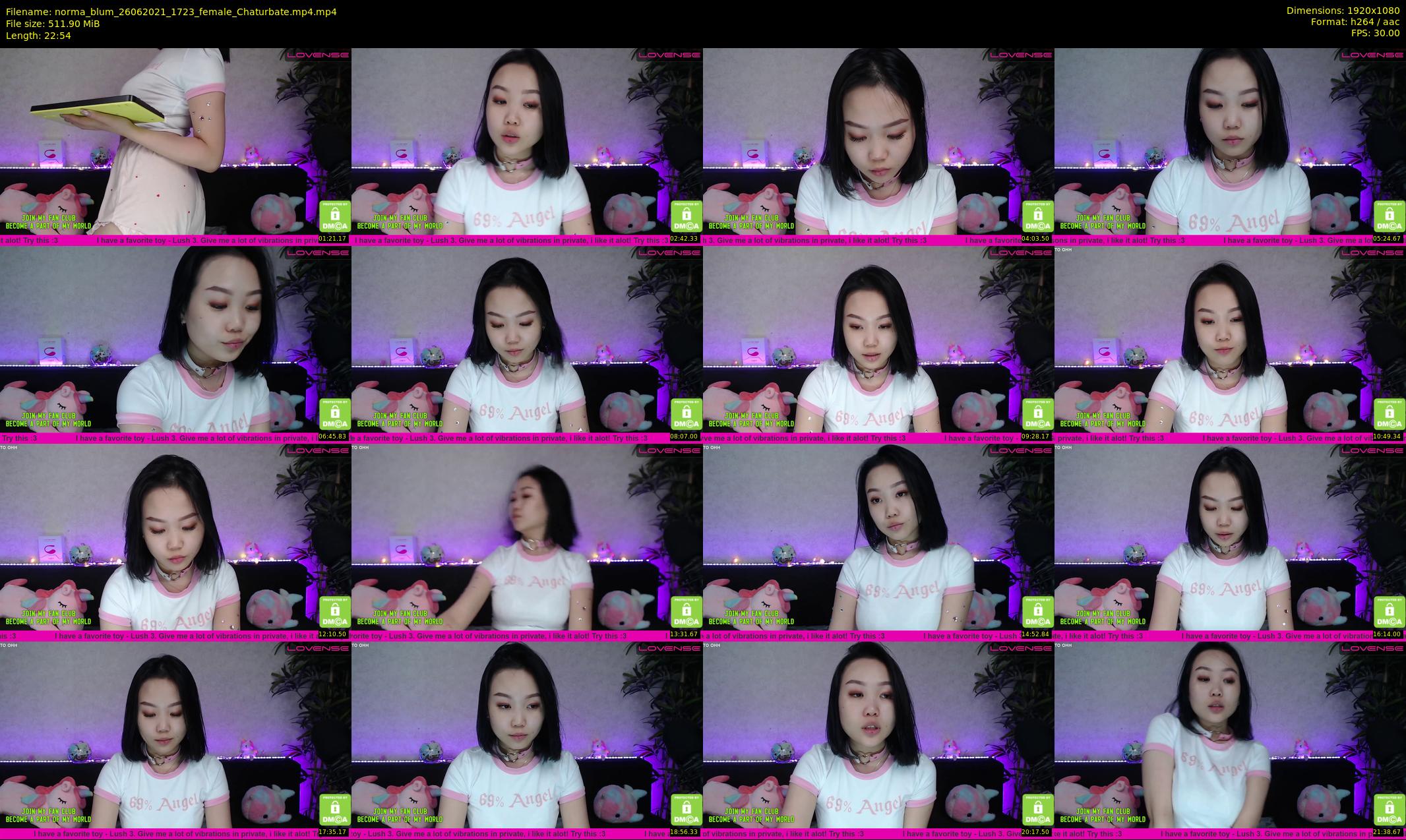 norma_blum — 23 minute Chaturbate female cam show recording, 1080p, Jun 26, 2021