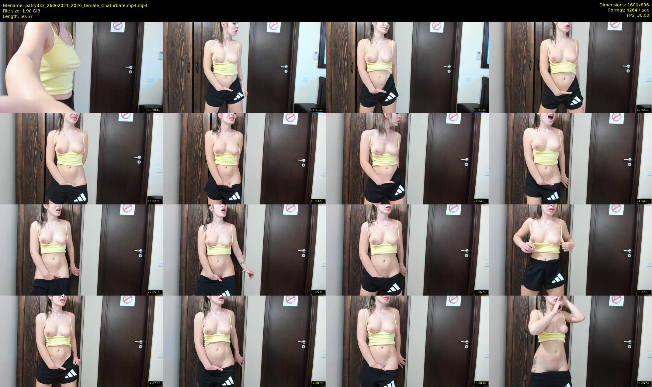 patry333 — 51 minute Chaturbate female cam show recording, 720p, Jun 26, 2021