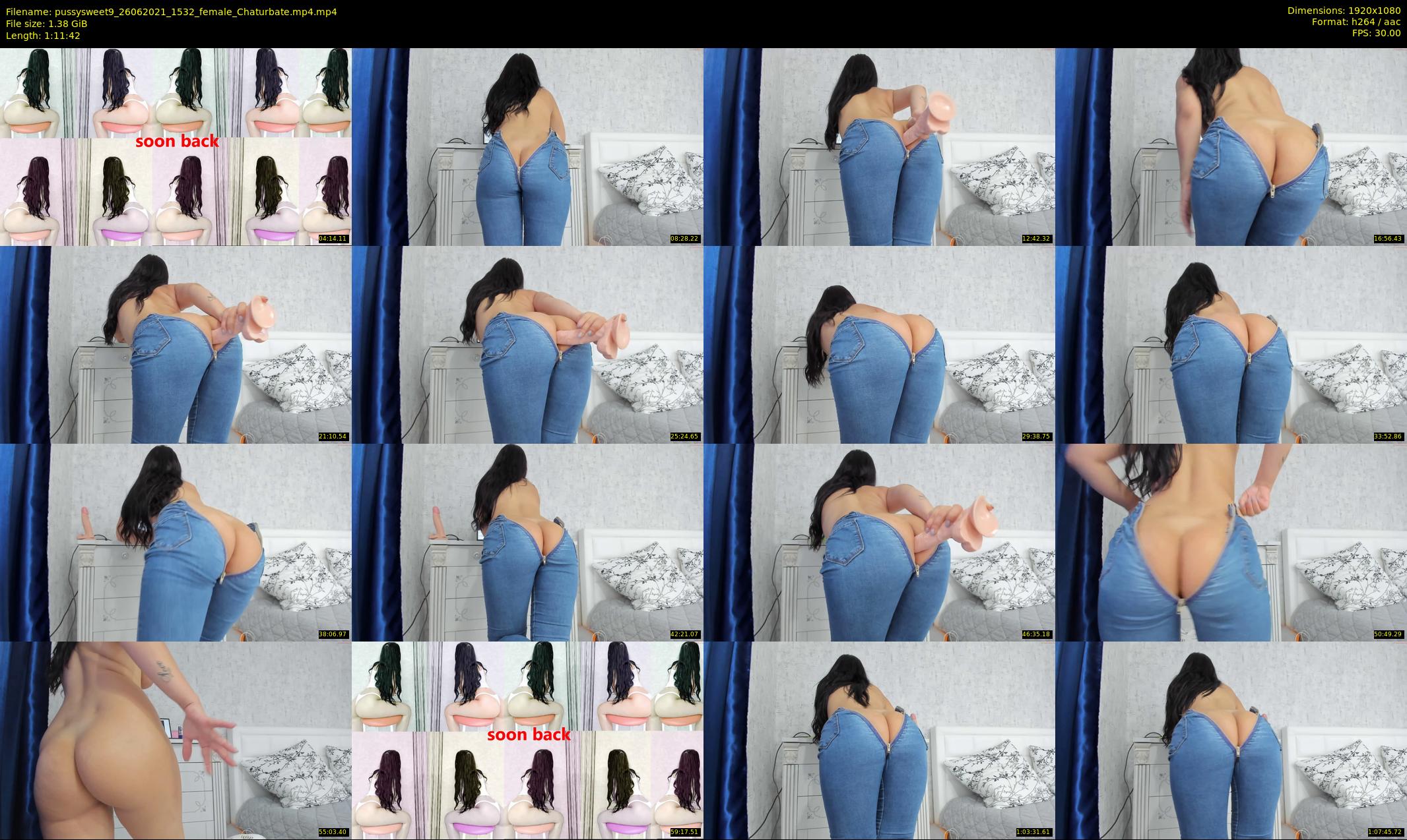 pussysweet9 — 72 minute Chaturbate female cam show recording, 1080p, Jun 26, 2021