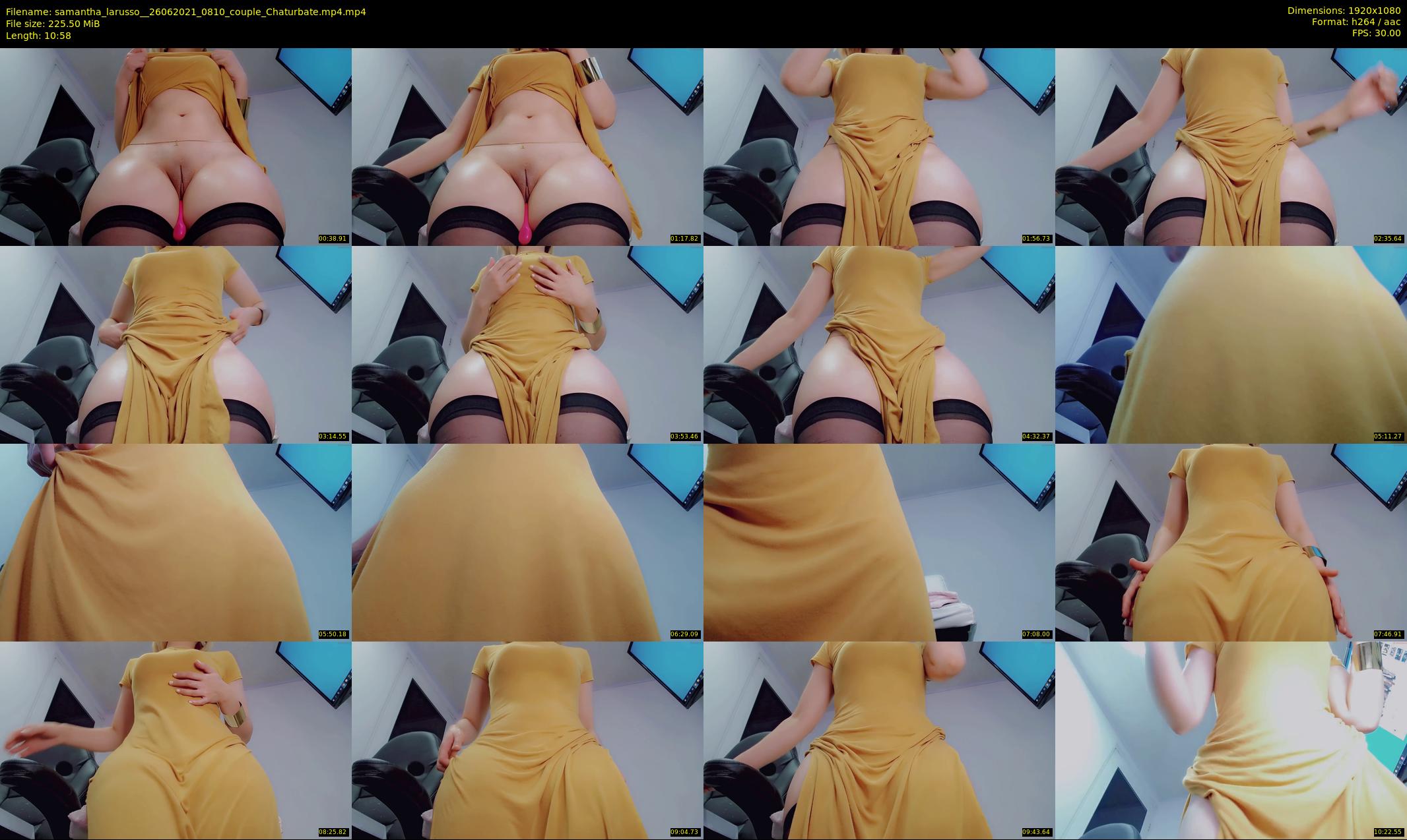 samantha_larusso_ — 11 minute Chaturbate couple cam show recording, 1080p, Jun 26, 2021