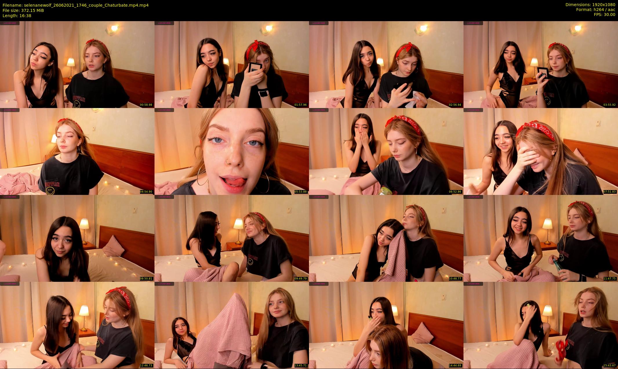 selenanewolf — 17 minute Chaturbate couple cam show recording, 1080p, Jun 26, 2021