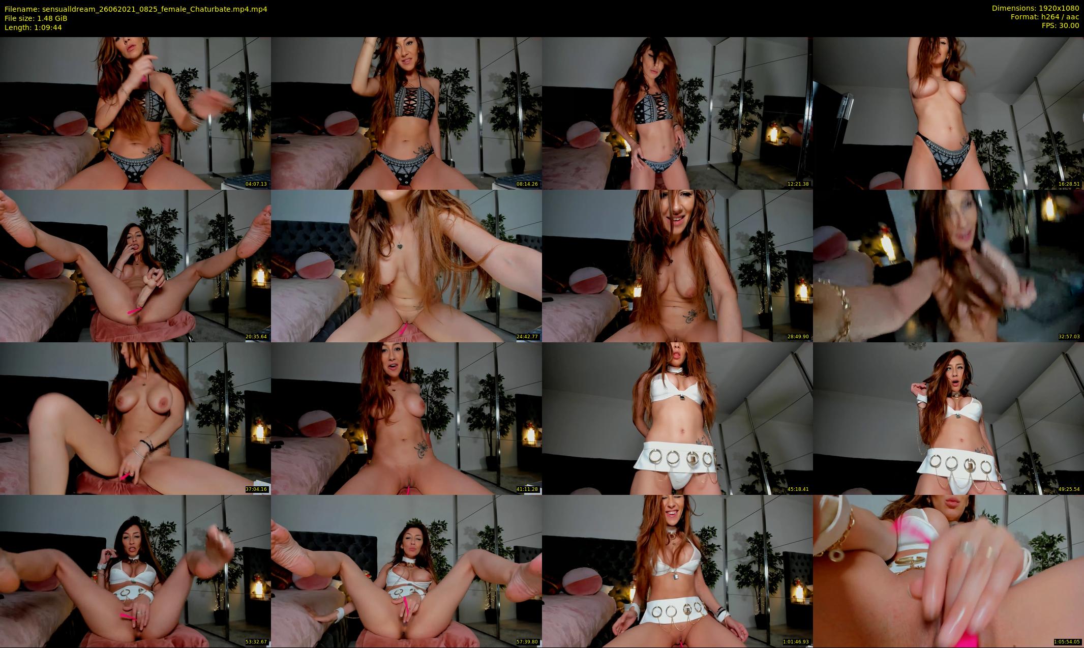 sensualldream — 70 minute Chaturbate female cam show recording, 1080p, Jun 26, 2021