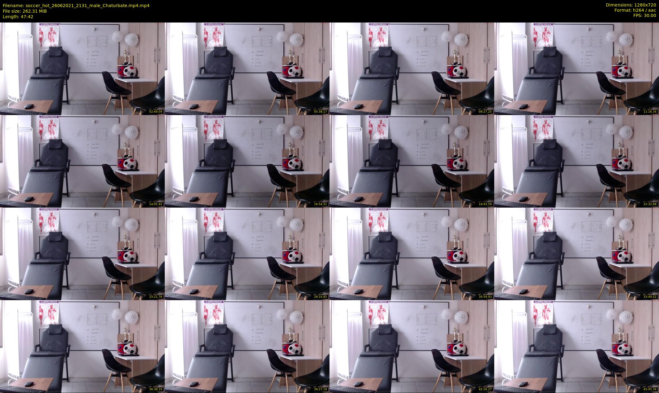 soccer_hot — 48 minute Chaturbate male cam show recording, 720p, Jun 26, 2021
