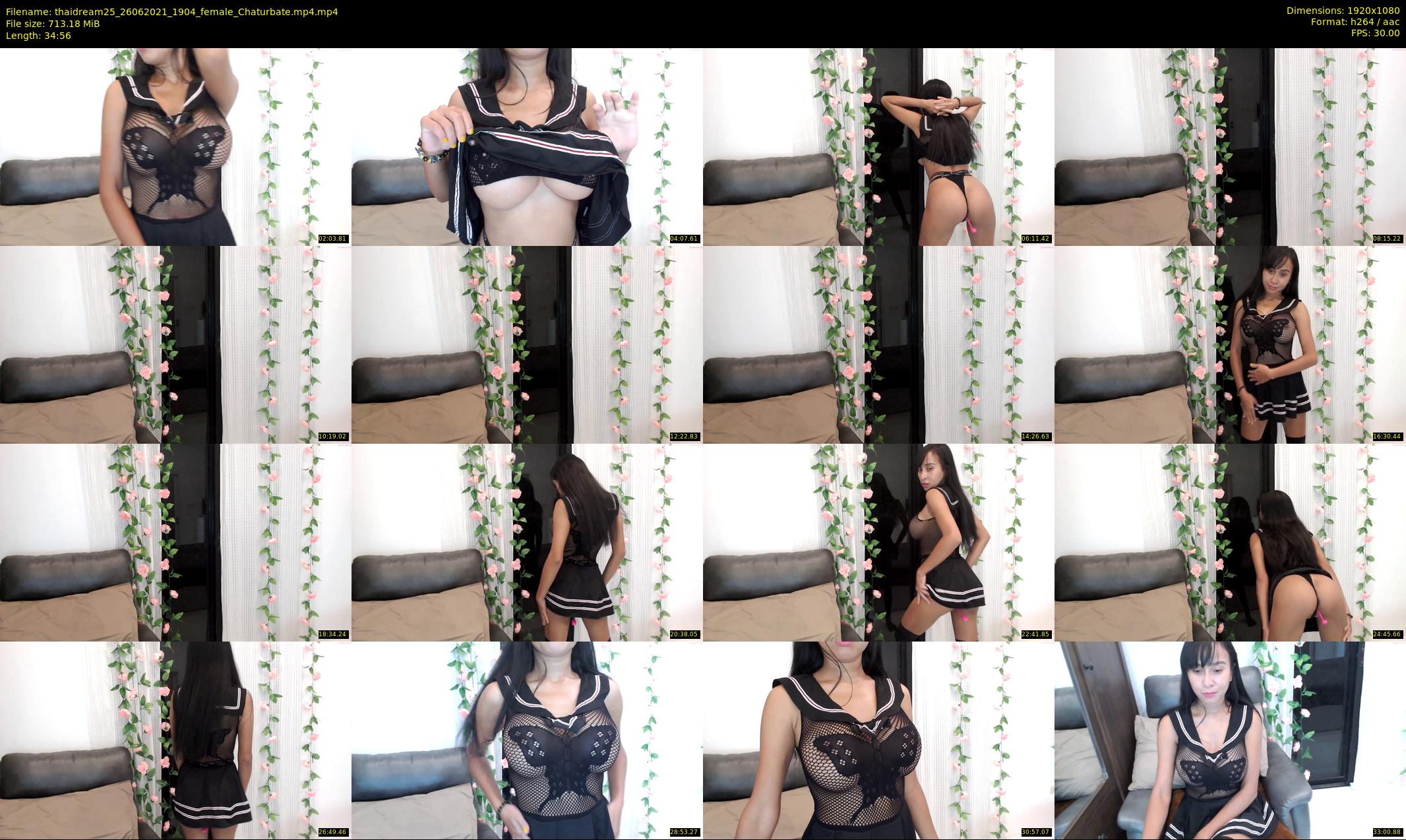 thaidream25 — 35 minute Chaturbate female cam show recording, 1080p, Jun 26, 2021