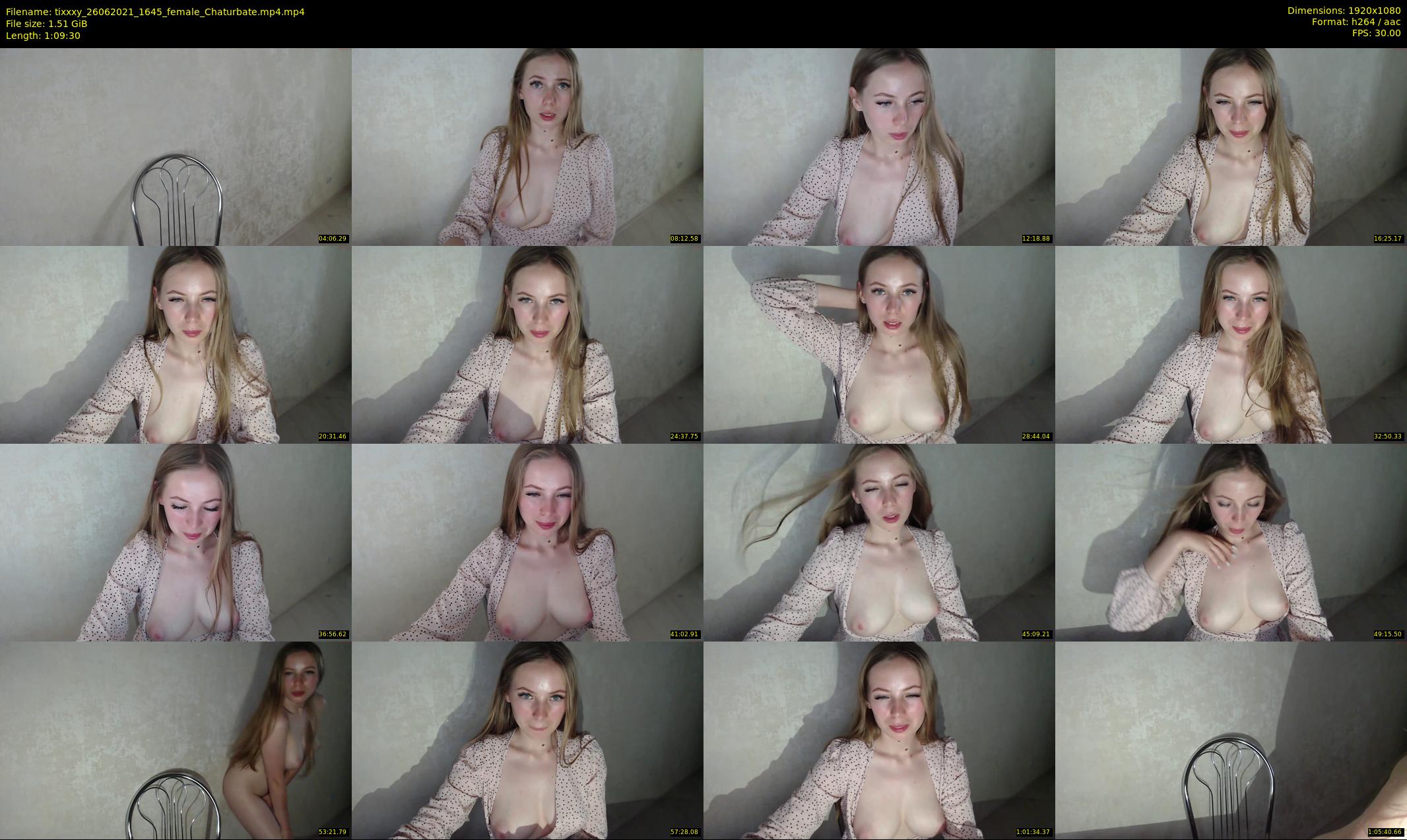 tixxxy — 70 minute Chaturbate female cam show recording, 1080p, Jun 26, 2021
