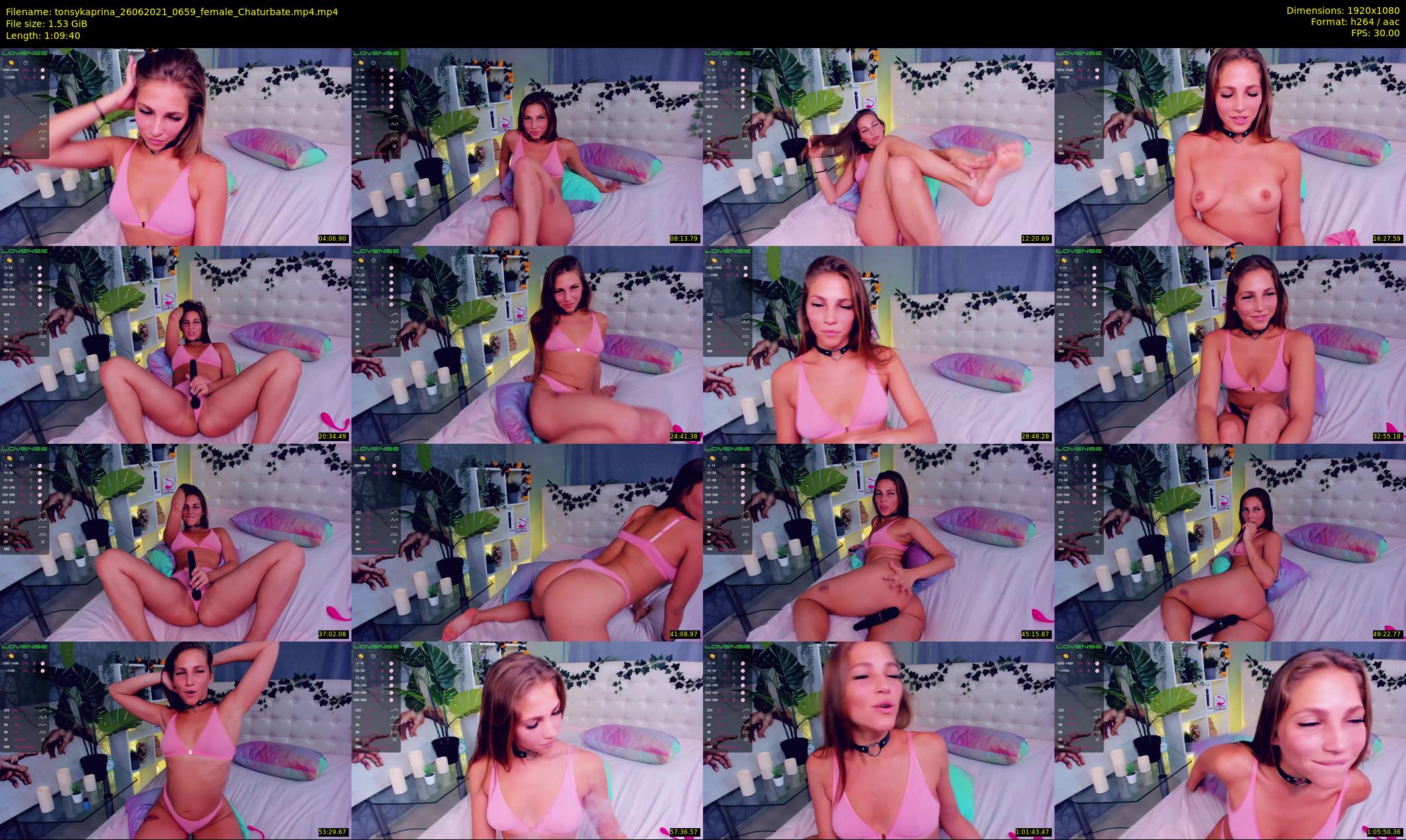 tonsykaprina — 70 minute Chaturbate couple cam show recording, 1080p, Jun 26, 2021