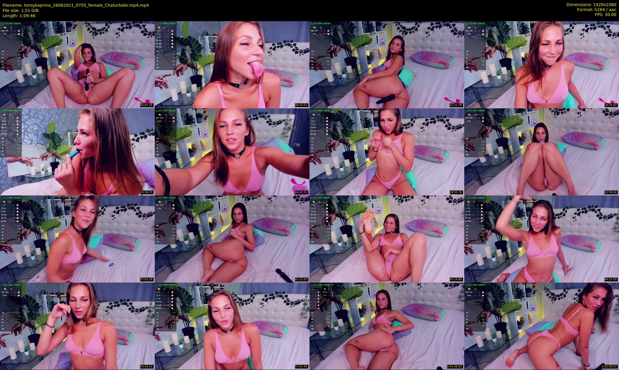 tonsykaprina — 70 minute Chaturbate couple cam show recording, 1080p, Jun 26, 2021