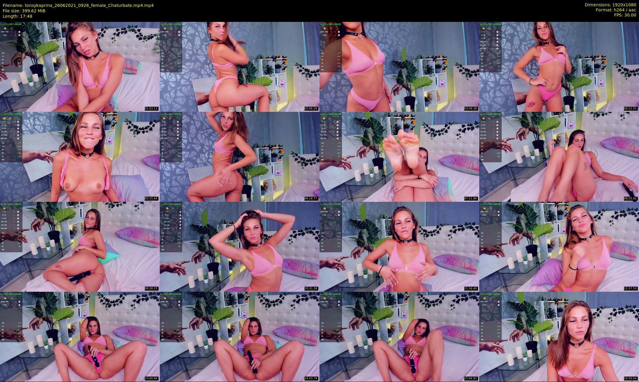 tonsykaprina — 18 minute Chaturbate couple cam show recording, 1080p, Jun 26, 2021