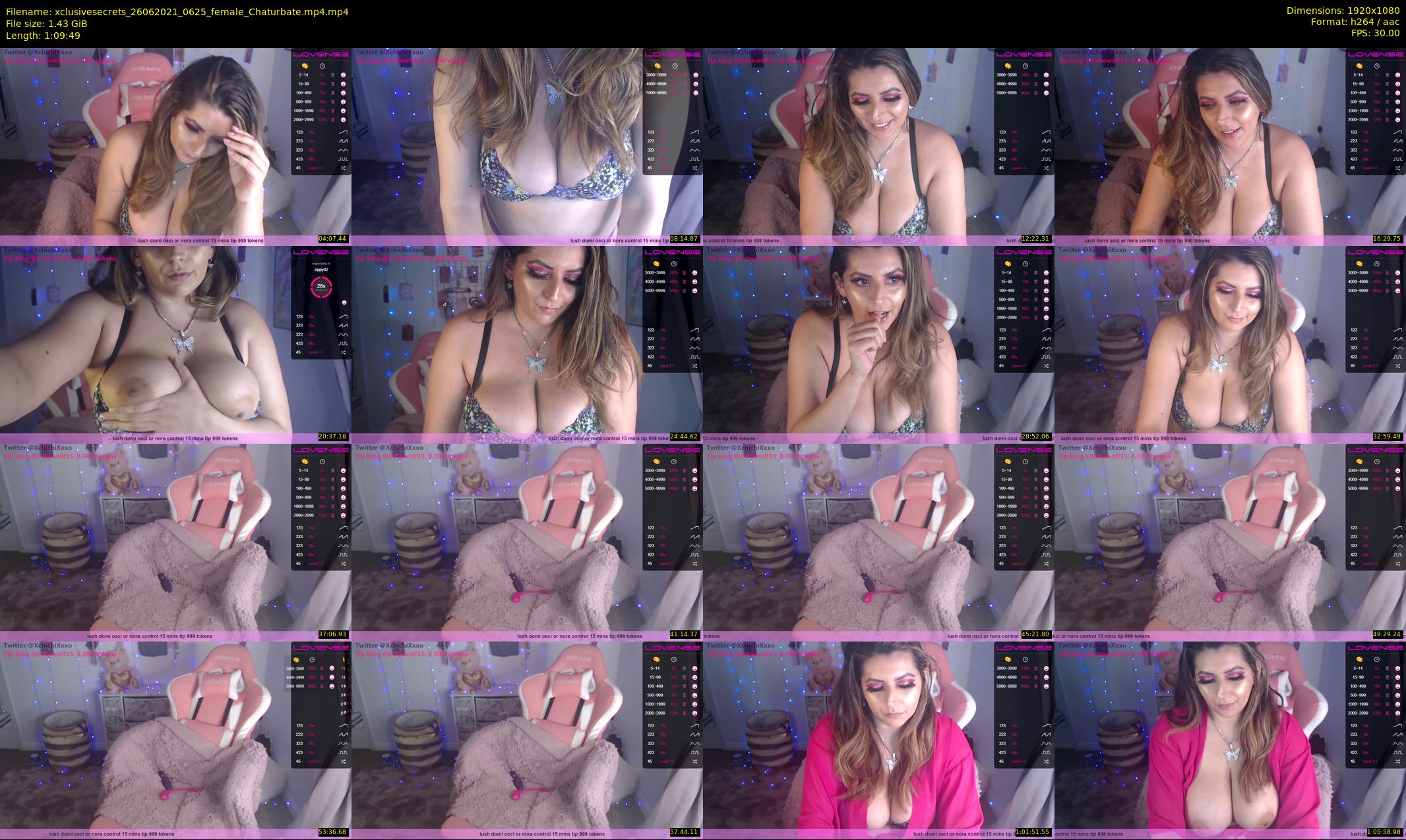 xclusivesecrets — 70 minute Chaturbate female cam show recording, 1080p, Jun 26, 2021