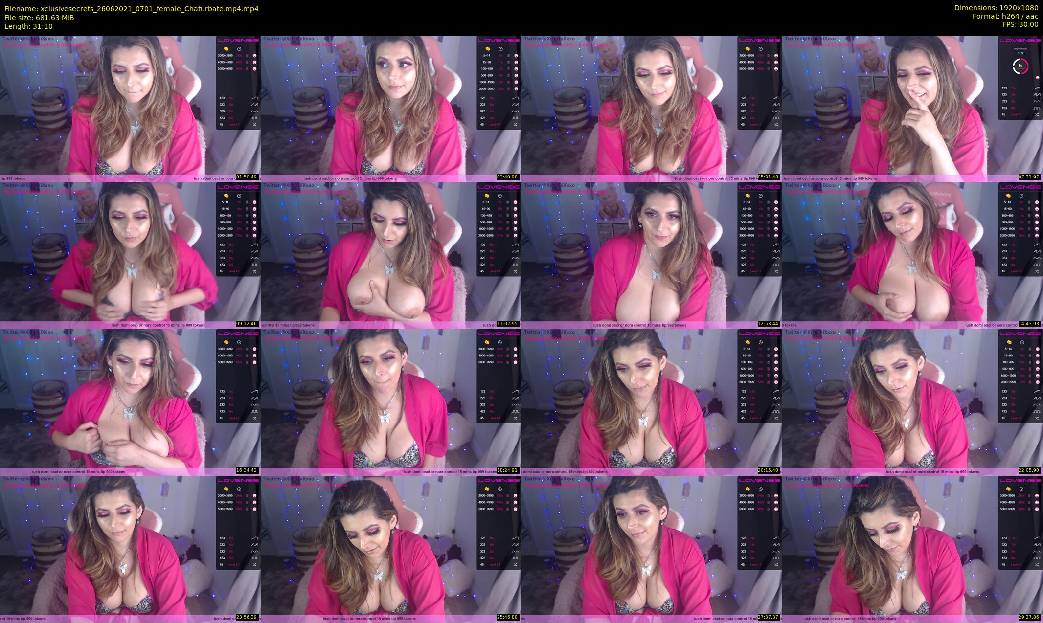 xclusivesecrets — 32 minute Chaturbate female cam show recording, 1080p, Jun 26, 2021