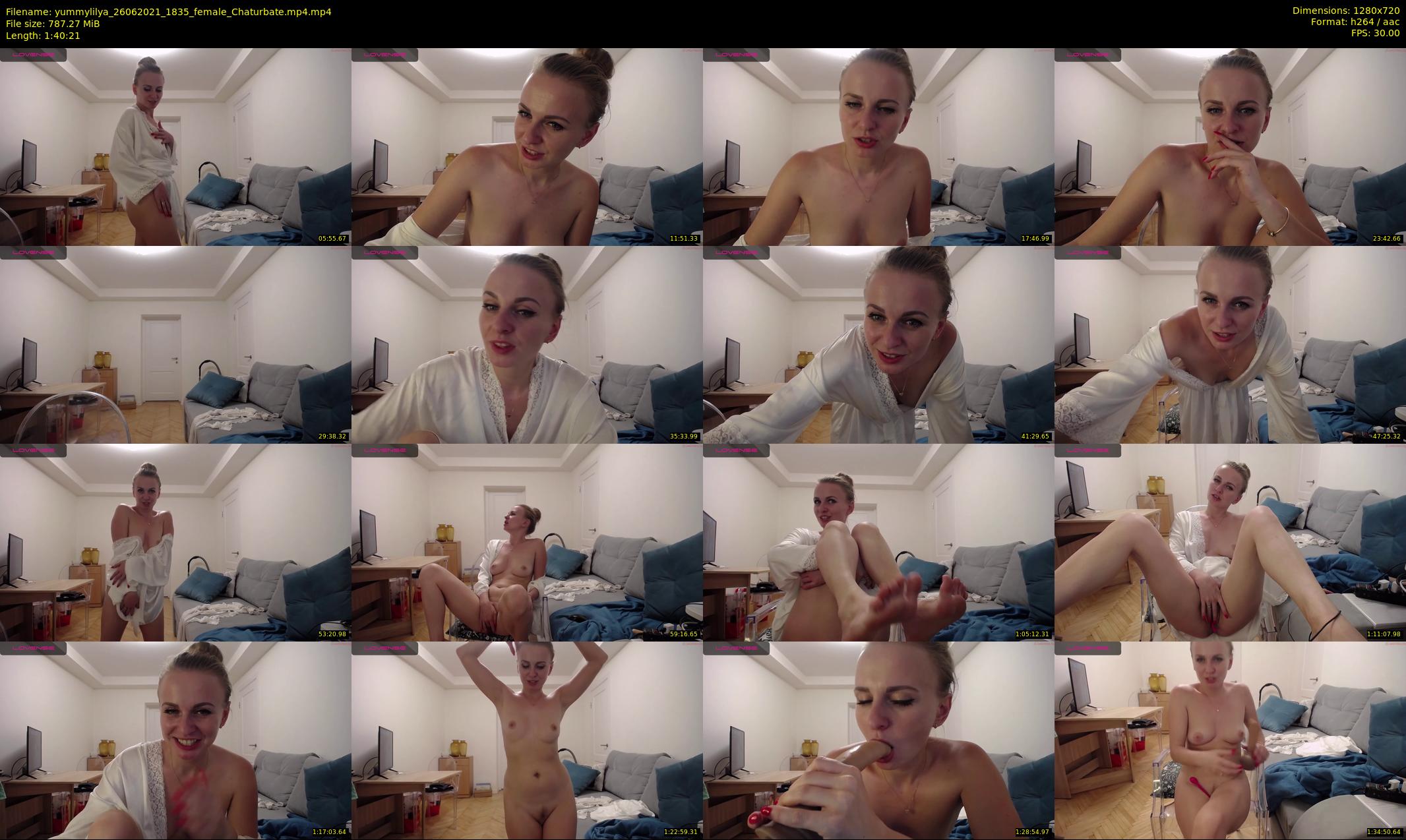 yummylilya — 101 minute Chaturbate female cam show recording, 720p, Jun 26, 2021