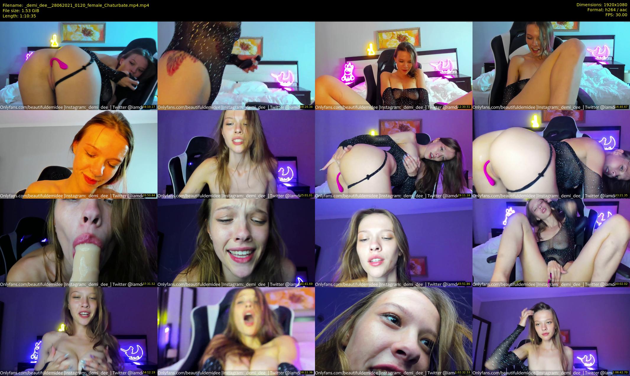 _demi_dee_ — 71 minute Chaturbate female cam show recording, 1080p, Jun 28, 2021
