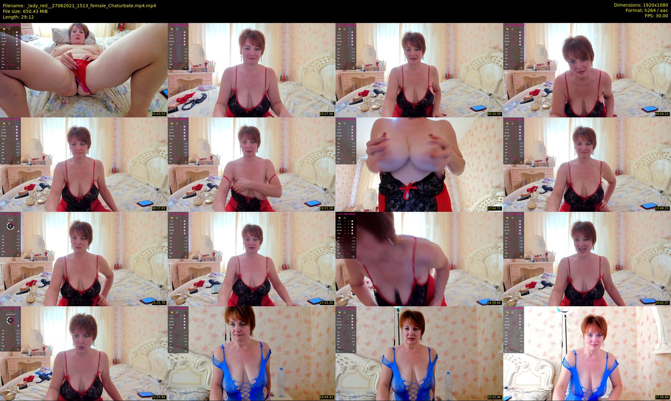 _lady_red_ — 30 minute Chaturbate female cam show recording, 1080p, Jun 27, 2021