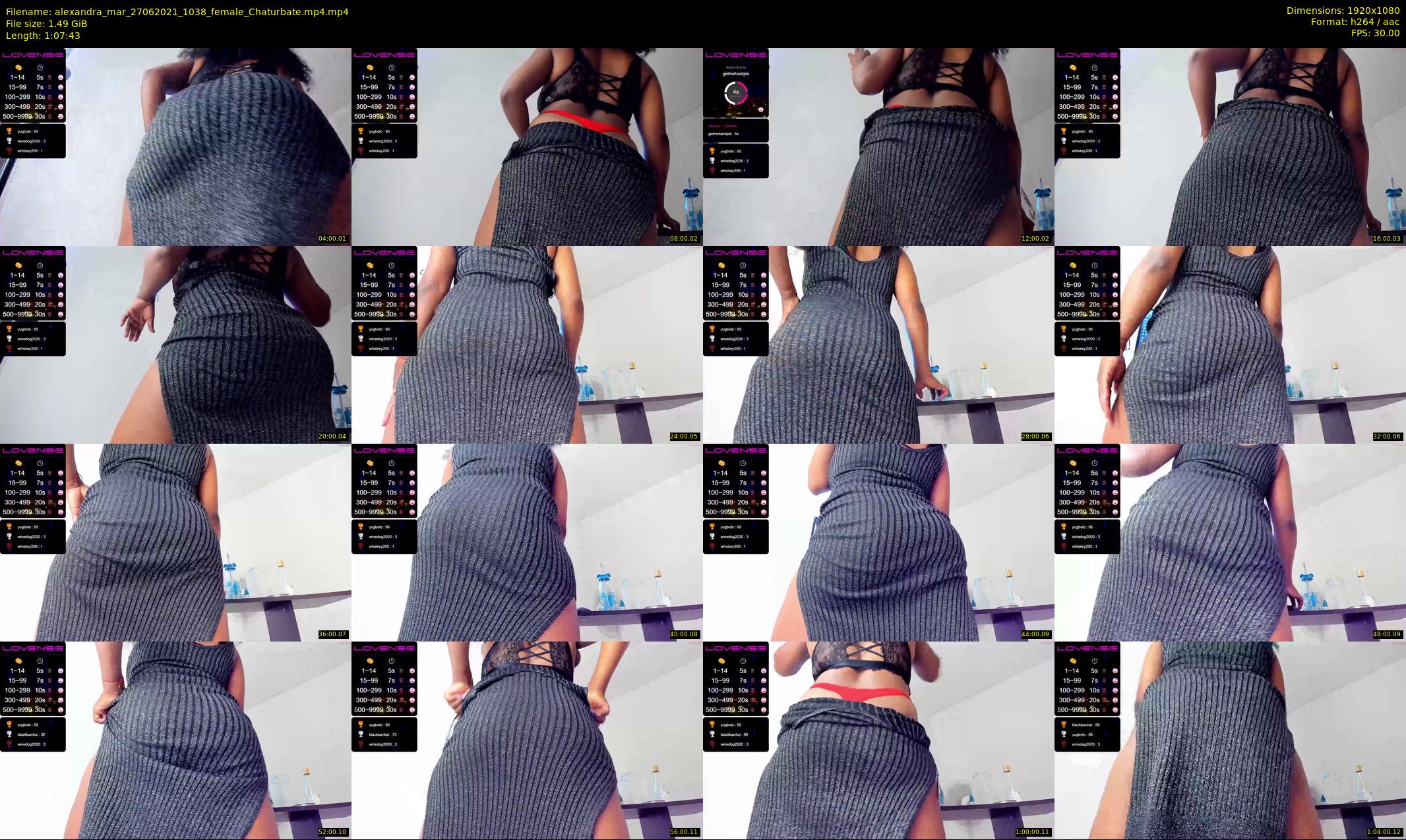 alexandra_mar — 68 minute Chaturbate female cam show recording, 1080p, Jun 27, 2021