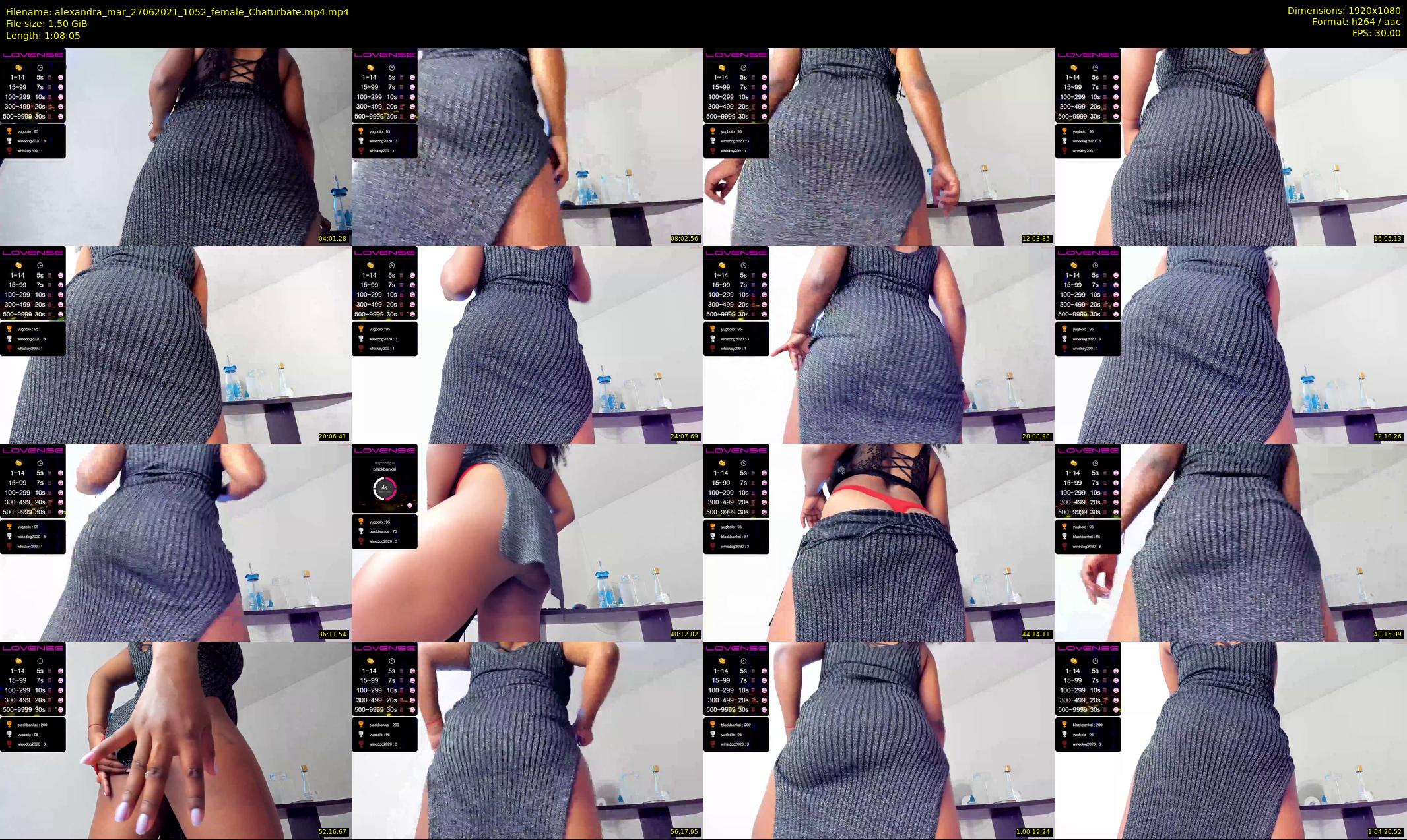 alexandra_mar — 69 minute Chaturbate female cam show recording, 1080p, Jun 27, 2021