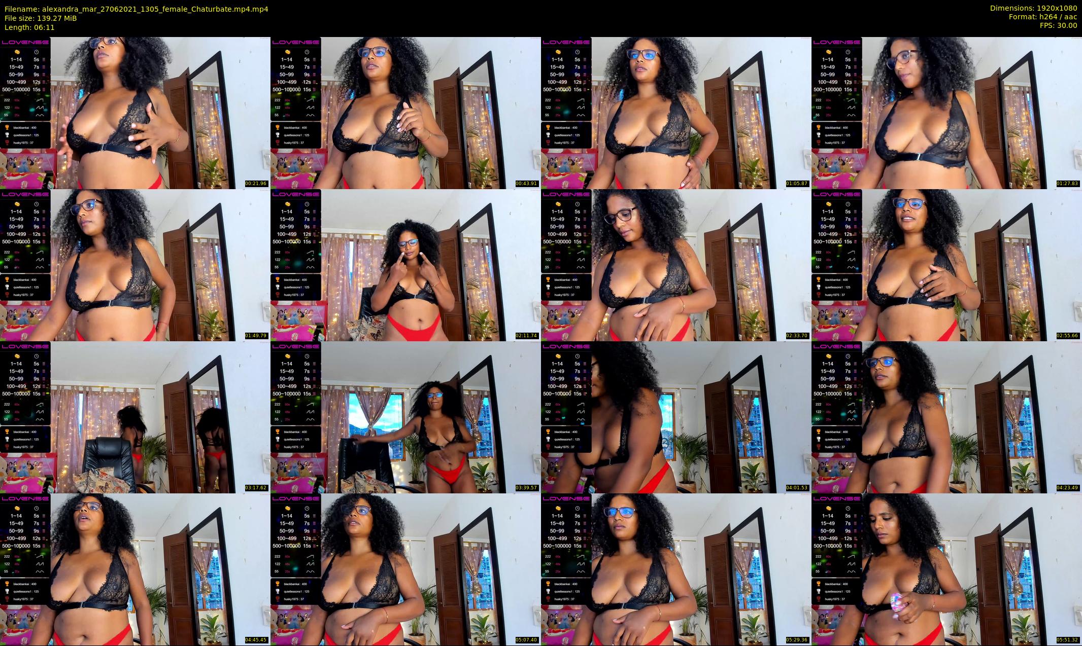 alexandra_mar — 7 minute Chaturbate female cam show recording, 1080p, Jun 27, 2021