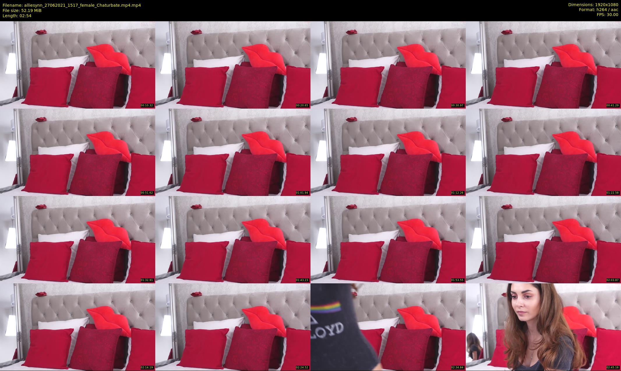alliesynn — 3 minute Chaturbate female cam show recording, 1080p, Jun 27, 2021