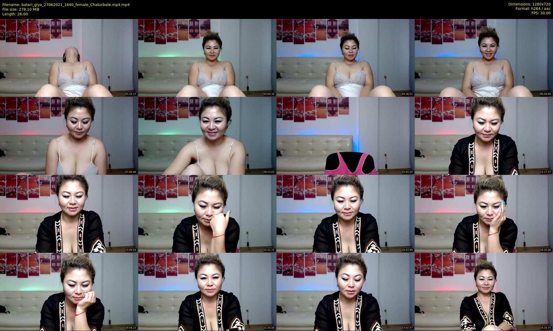 batari_giya — 26 minute Chaturbate female cam show recording, 720p, Jun 27, 2021