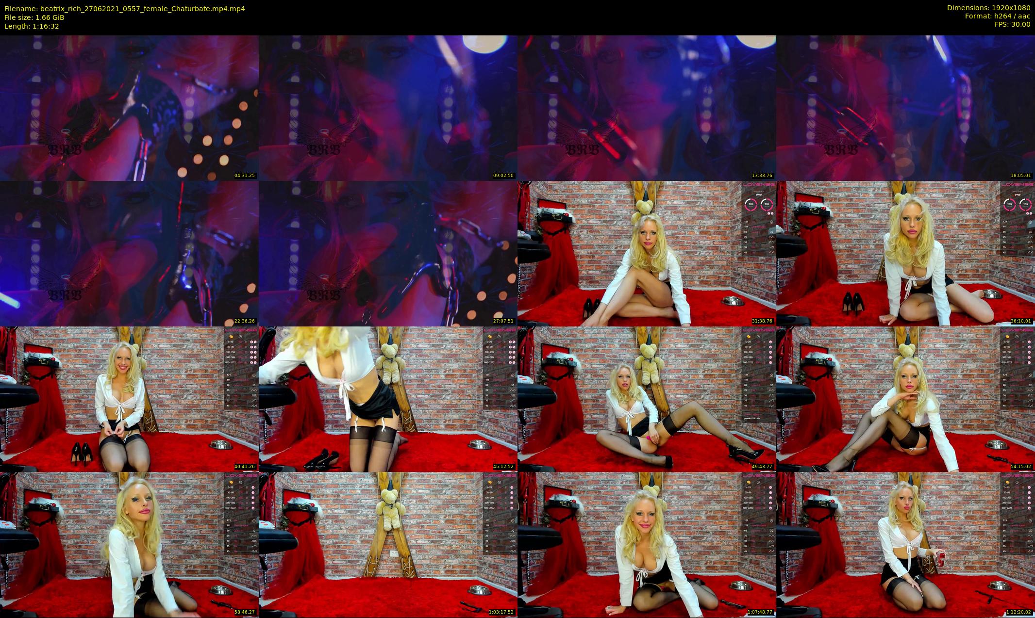 beatrix_rich — 77 minute Chaturbate female cam show recording, 1080p, Jun 27, 2021