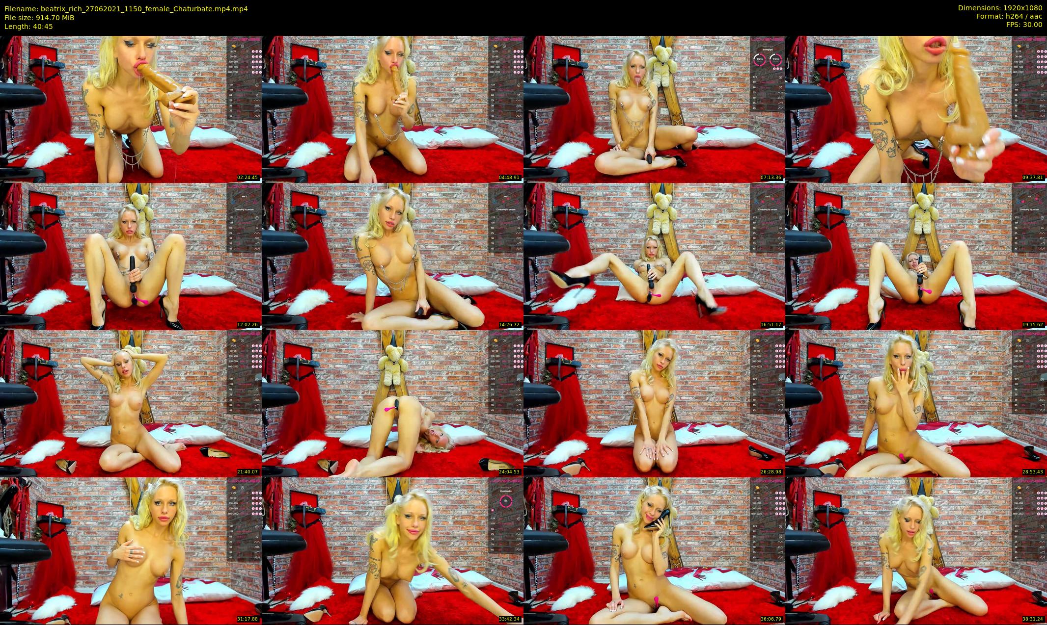 beatrix_rich — 41 minute Chaturbate female cam show recording, 1080p, Jun 27, 2021