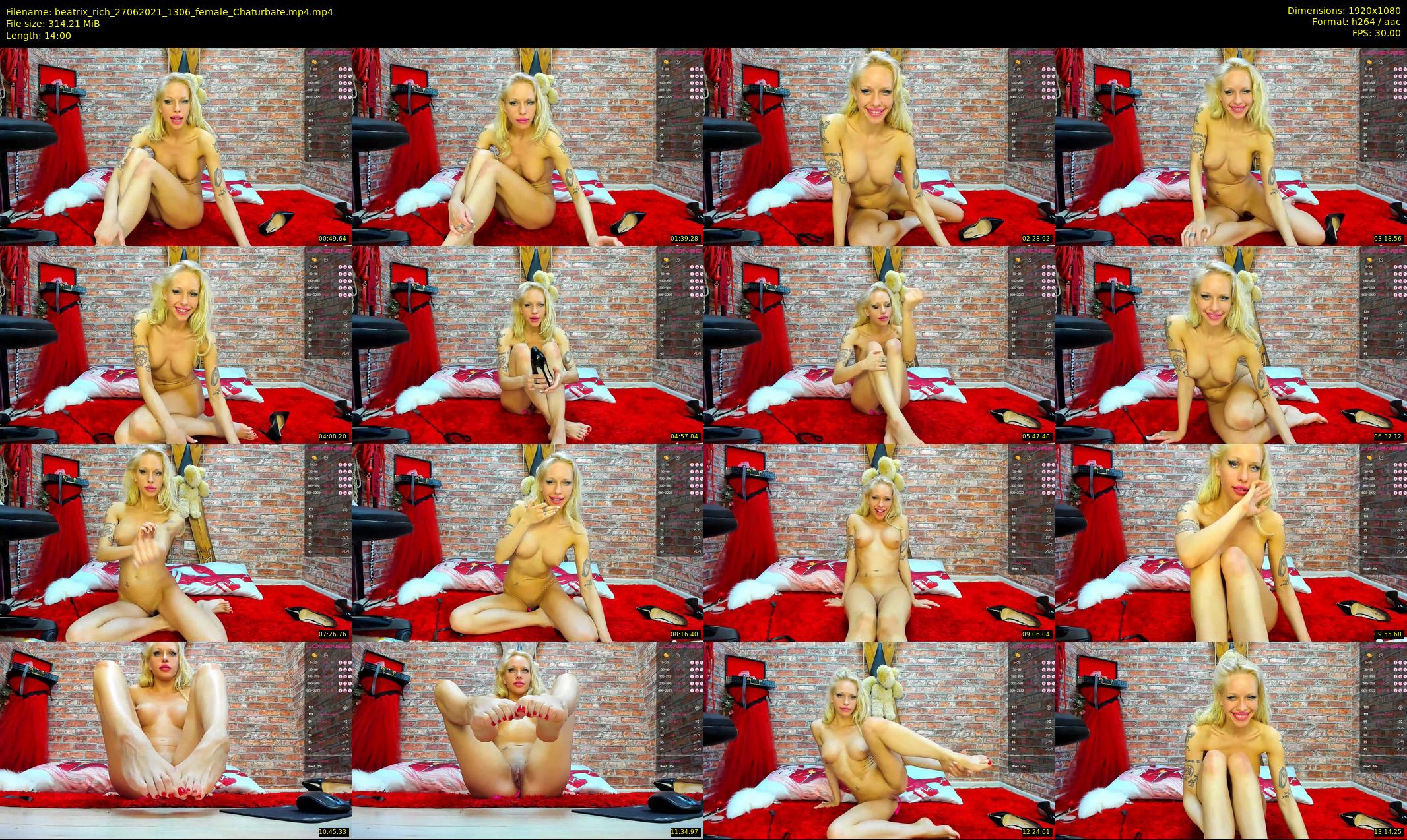 beatrix_rich — 14 minute Chaturbate female cam show recording, 1080p, Jun 27, 2021