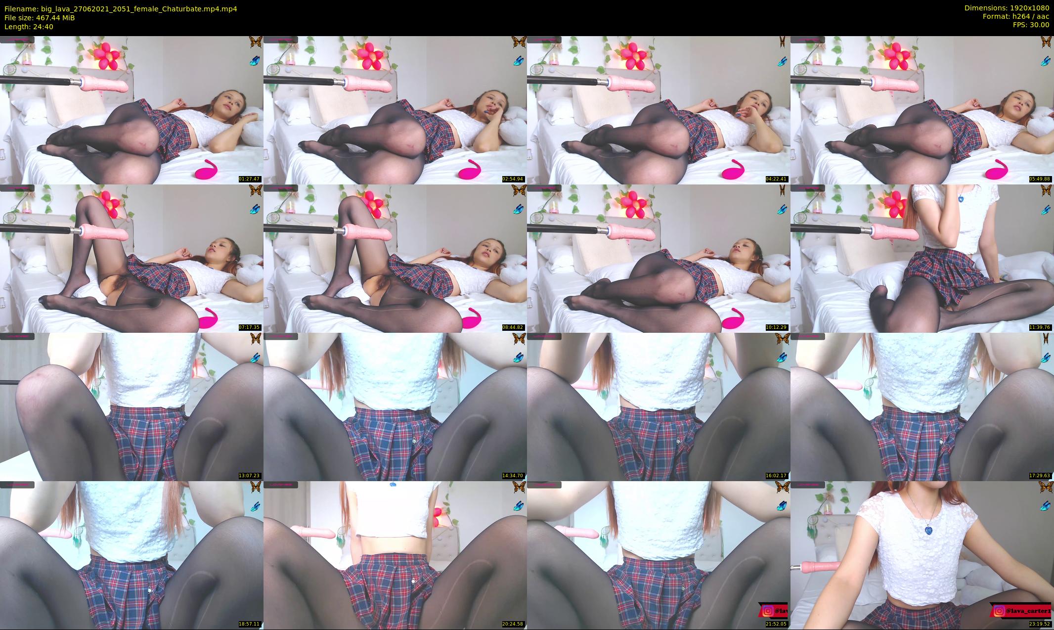 big_lava — 25 minute Chaturbate female cam show recording, 1080p, Jun 27, 2021