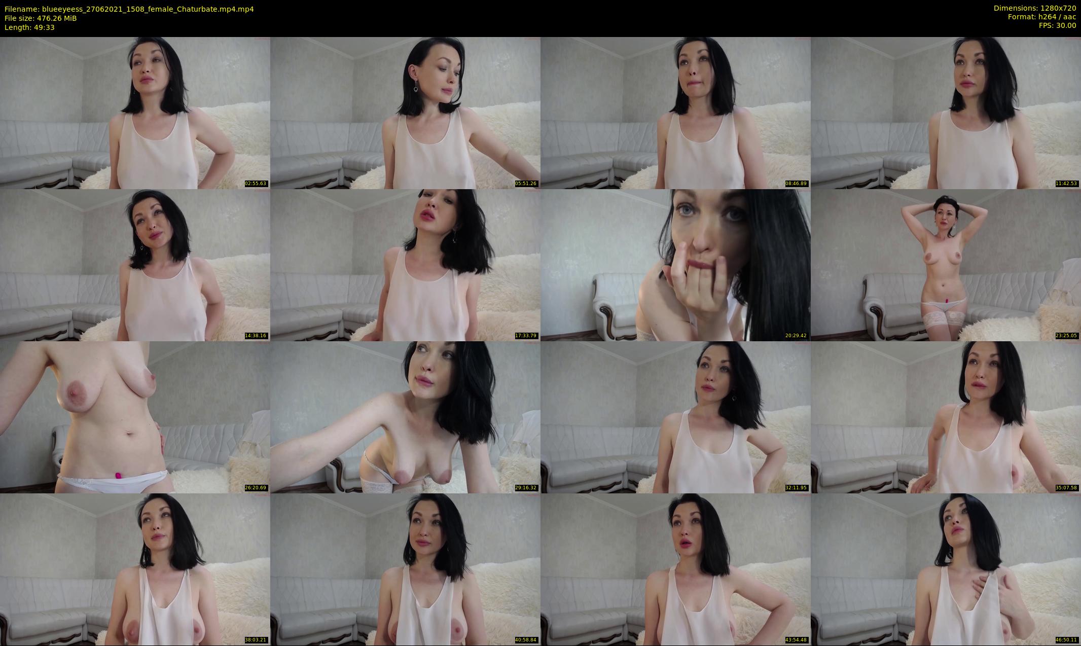 blueeyeess — 50 minute Chaturbate female cam show recording, 720p, Jun 27, 2021