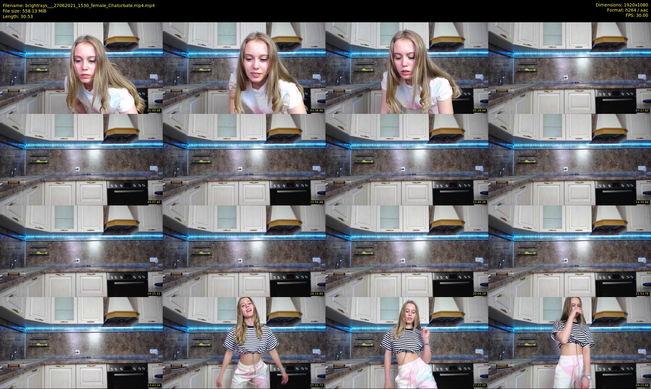 brightrays__ — 31 minute Chaturbate female cam show recording, 1080p, Jun 27, 2021