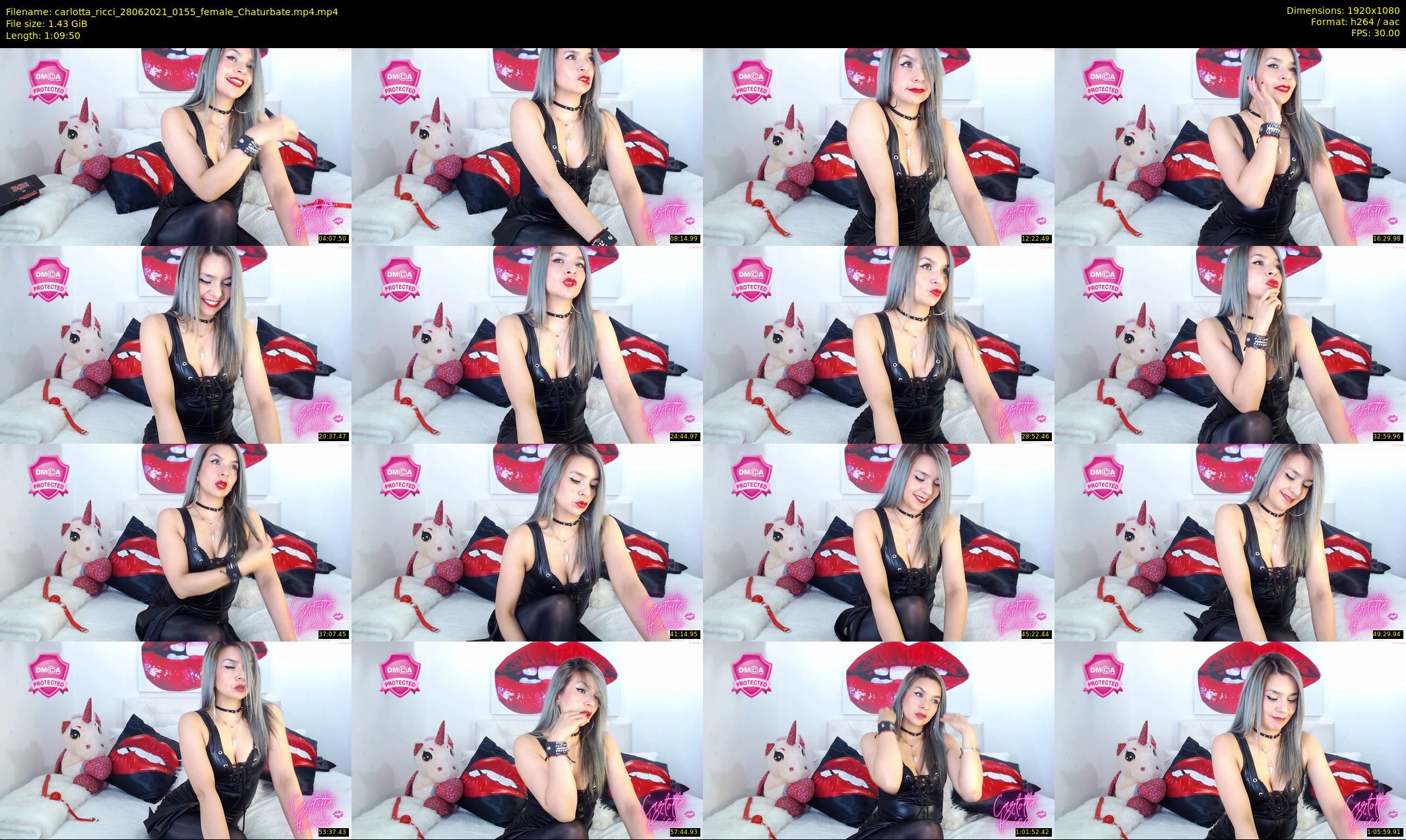 carlotta_ricci — 70 minute Chaturbate female cam show recording, 1080p, Jun 28, 2021