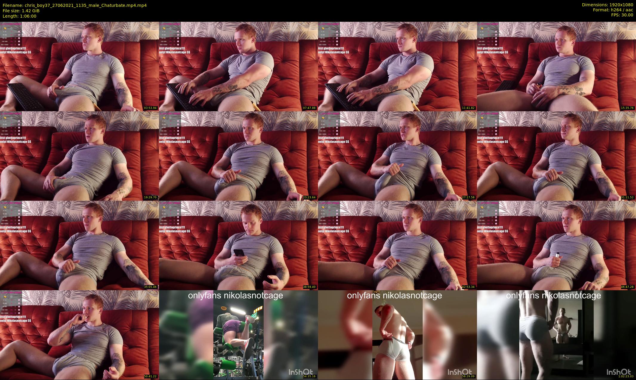 chris_boy37 — 66 minute Chaturbate male cam show recording, 1080p, Jun 27, 2021