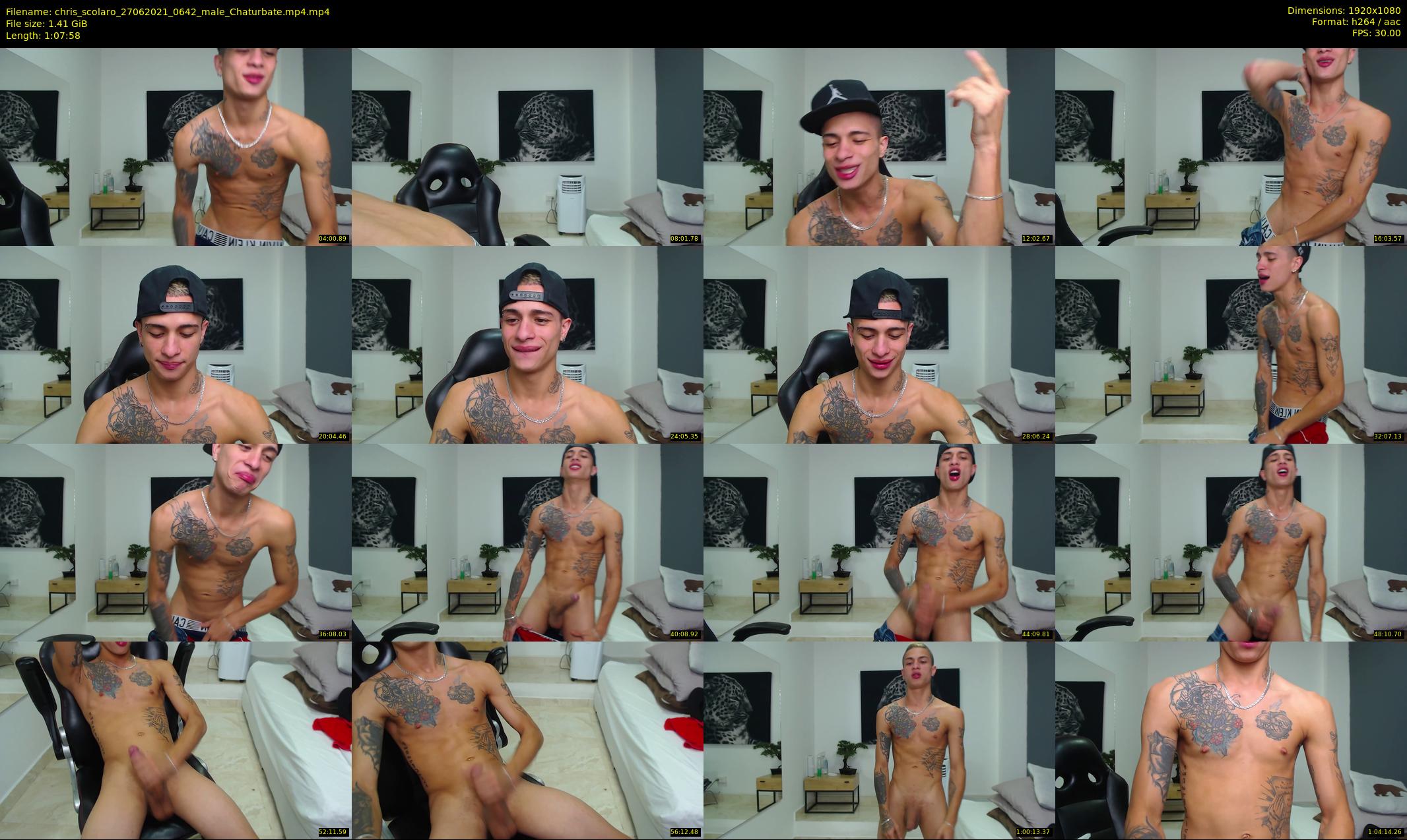 chris_scolaro — 68 minute Chaturbate male cam show recording, 1080p, Jun 27, 2021