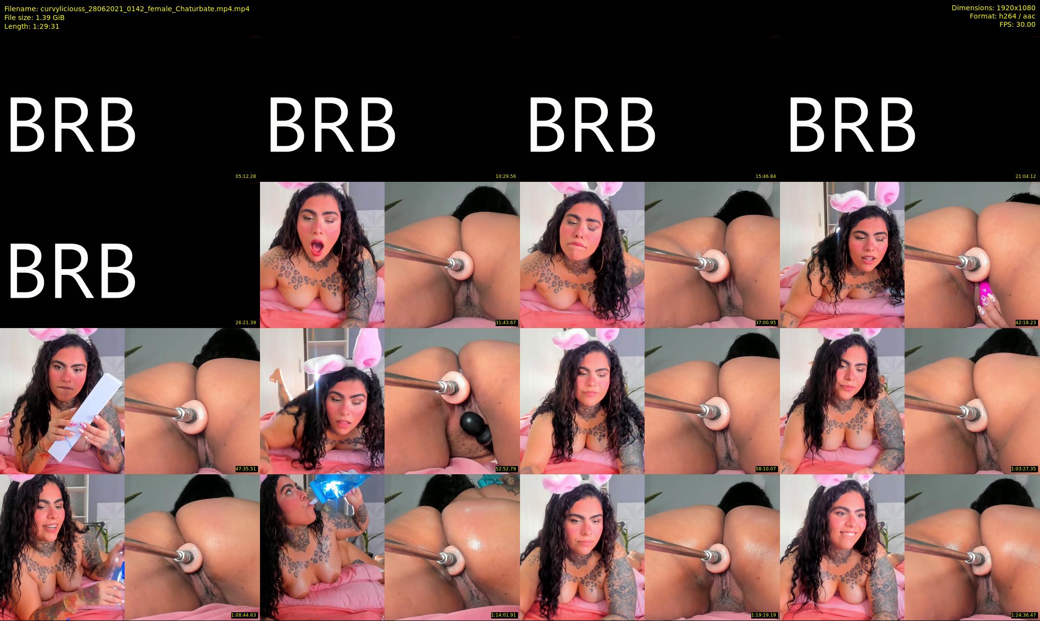 curvyliciouss — 90 minute Chaturbate female cam show recording, 1080p, Jun 28, 2021