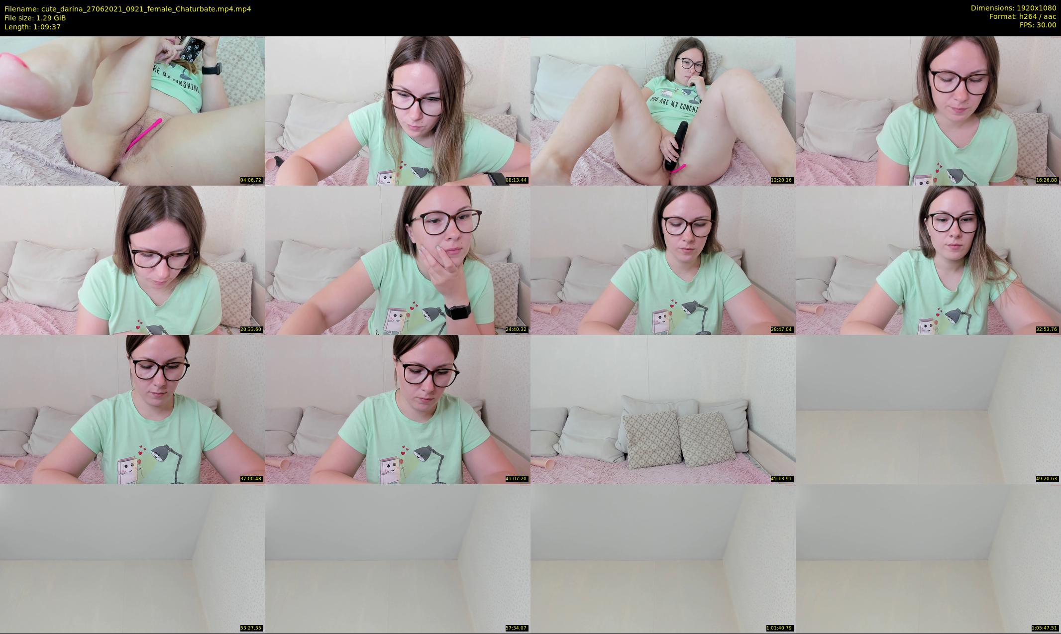 cute_darina — 70 minute Chaturbate female cam show recording, 1080p, Jun 27, 2021