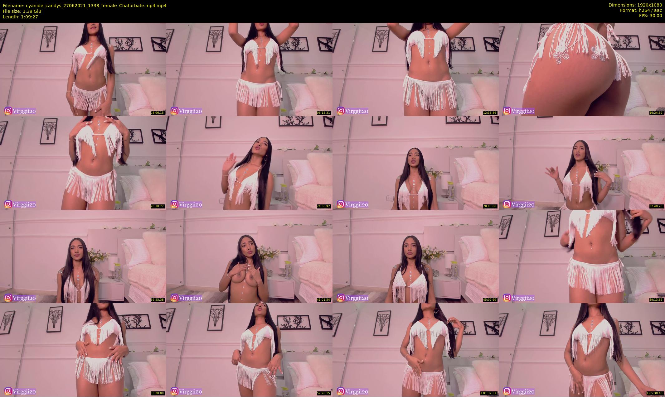 cyanide_candys — 70 minute Chaturbate female cam show recording, 1080p, Jun 27, 2021