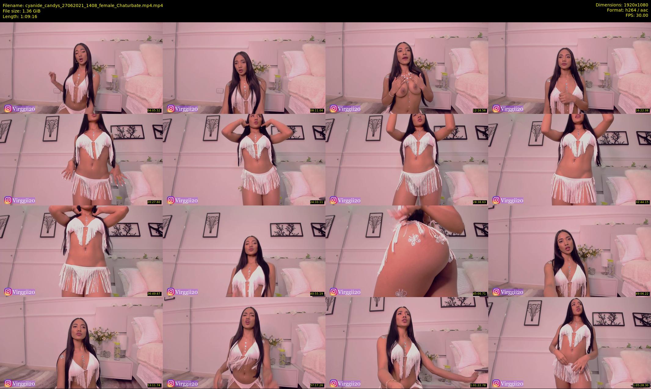 cyanide_candys — 70 minute Chaturbate female cam show recording, 1080p, Jun 27, 2021