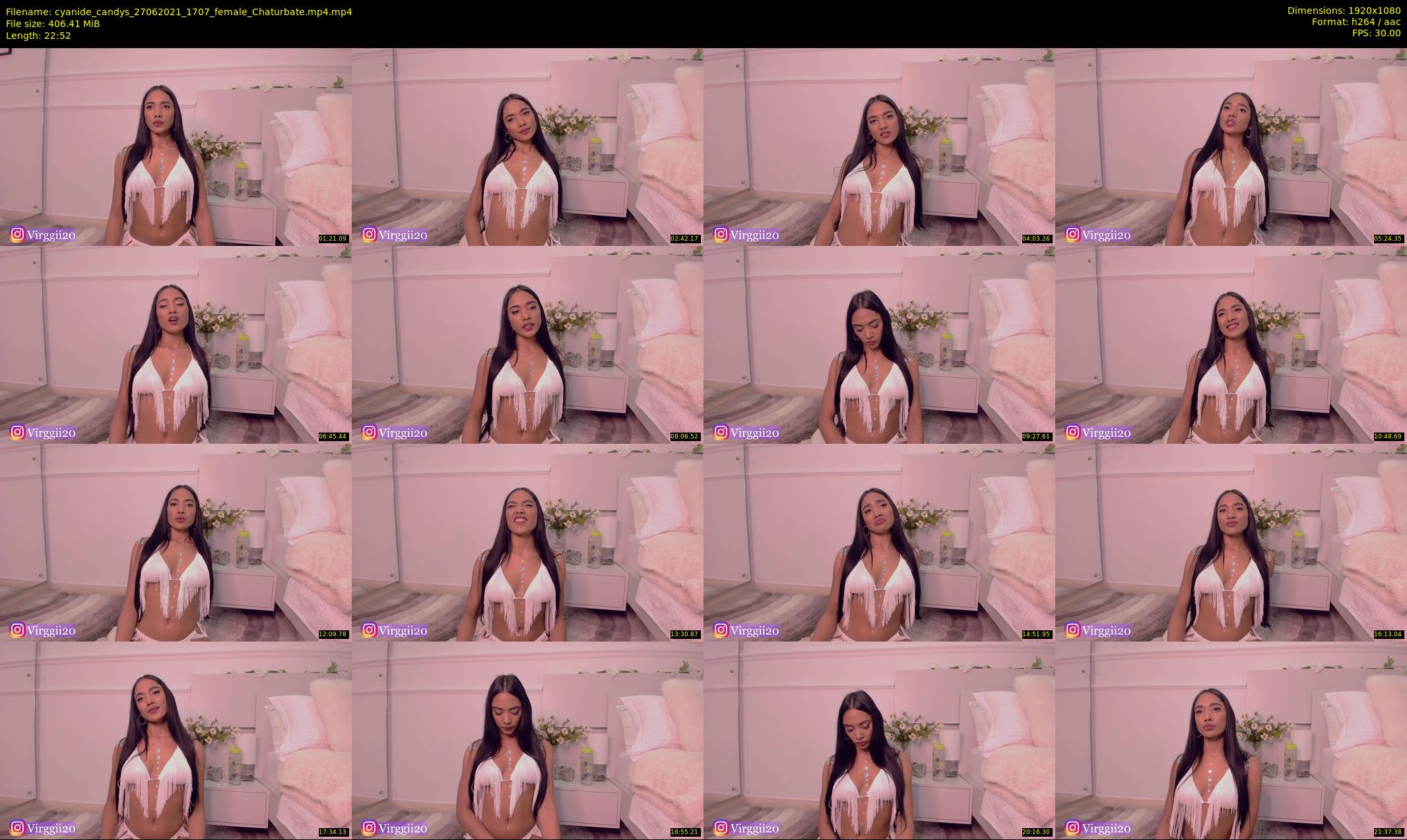 cyanide_candys — 23 minute Chaturbate female cam show recording, 1080p, Jun 27, 2021