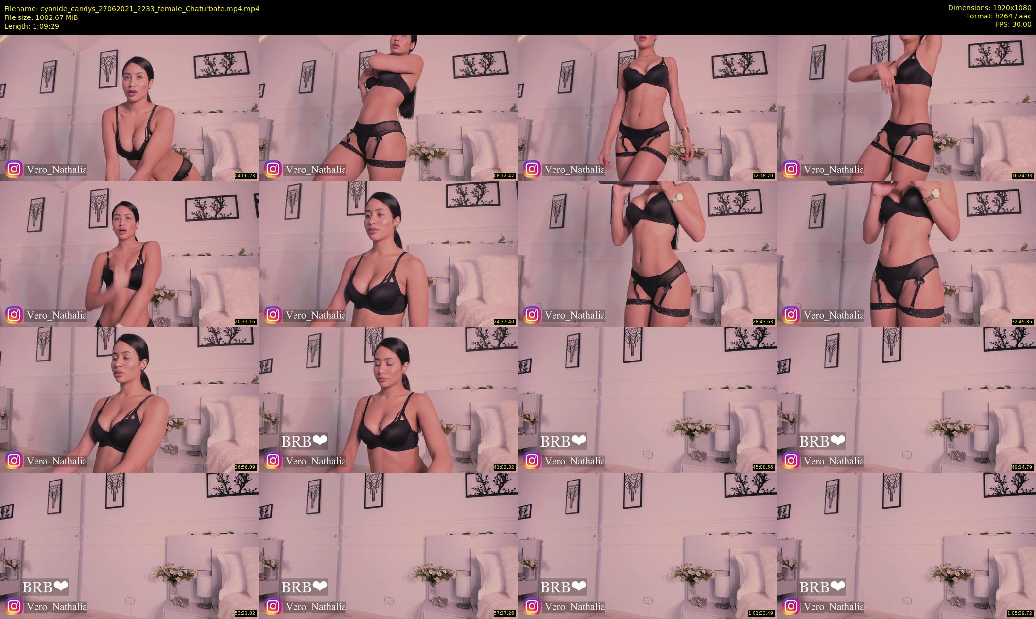 cyanide_candys — 70 minute Chaturbate female cam show recording, 1080p, Jun 27, 2021