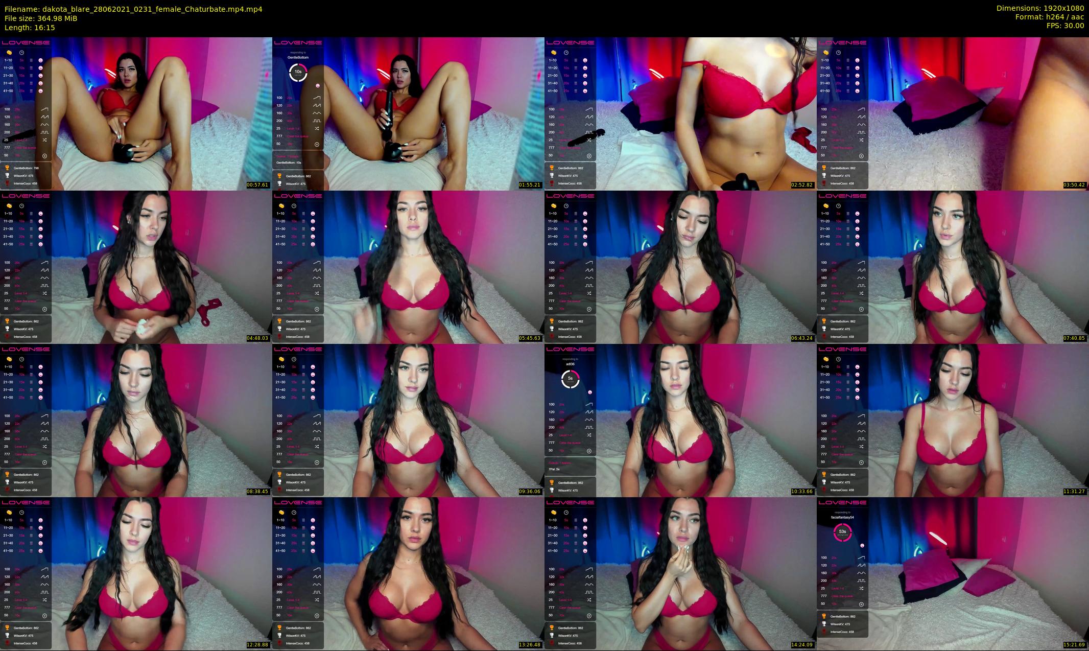 dakota_blare — 17 minute Chaturbate female cam show recording, 1080p, Jun 28, 2021