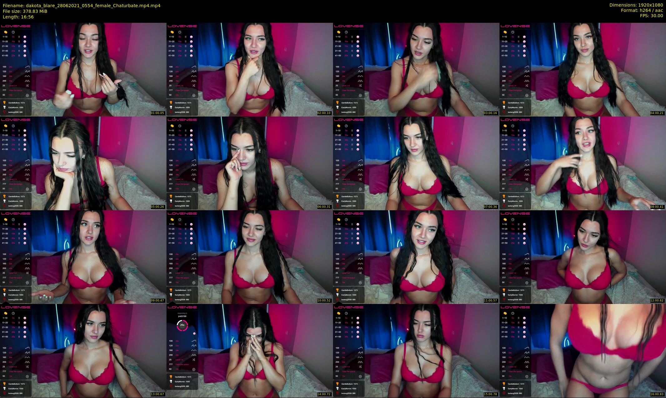 dakota_blare — 17 minute Chaturbate female cam show recording, 1080p, Jun 28, 2021