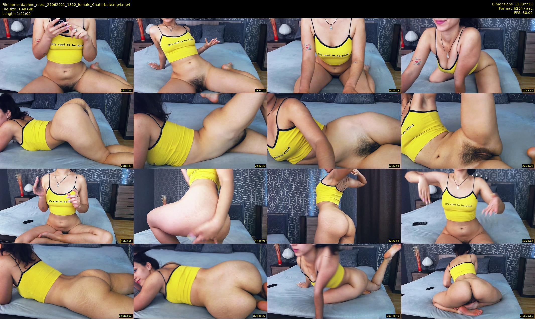 daphne_moss — 81 minute Chaturbate female cam show recording, 720p, Jun 27, 2021