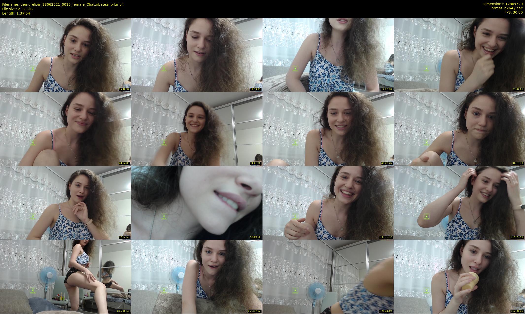 demurelixir — 98 minute Chaturbate female cam show recording, 720p, Jun 28, 2021