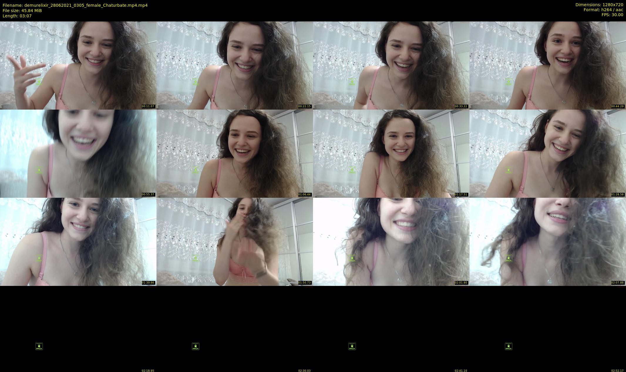 demurelixir — 4 minute Chaturbate female cam show recording, 720p, Jun 28, 2021