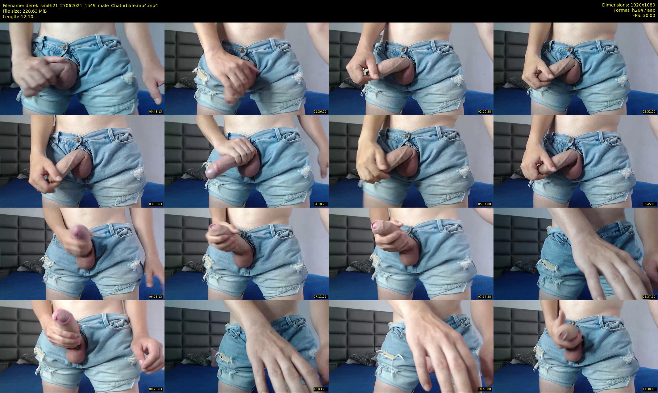derek_smith21 — 13 minute Chaturbate male cam show recording, 1080p, Jun 27, 2021