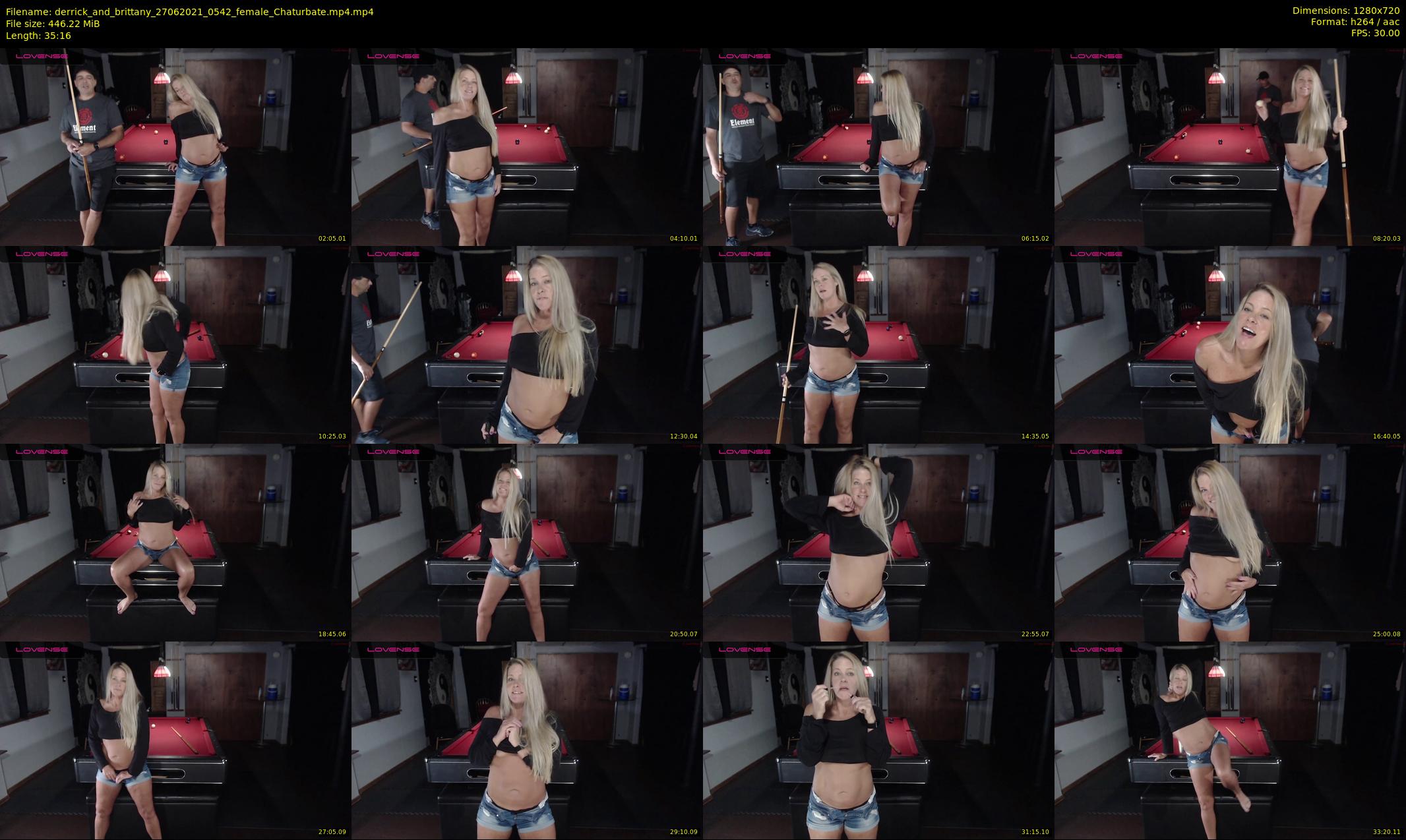 derrick_and_brittany — 36 minute Chaturbate couple cam show recording, 720p, Jun 27, 2021