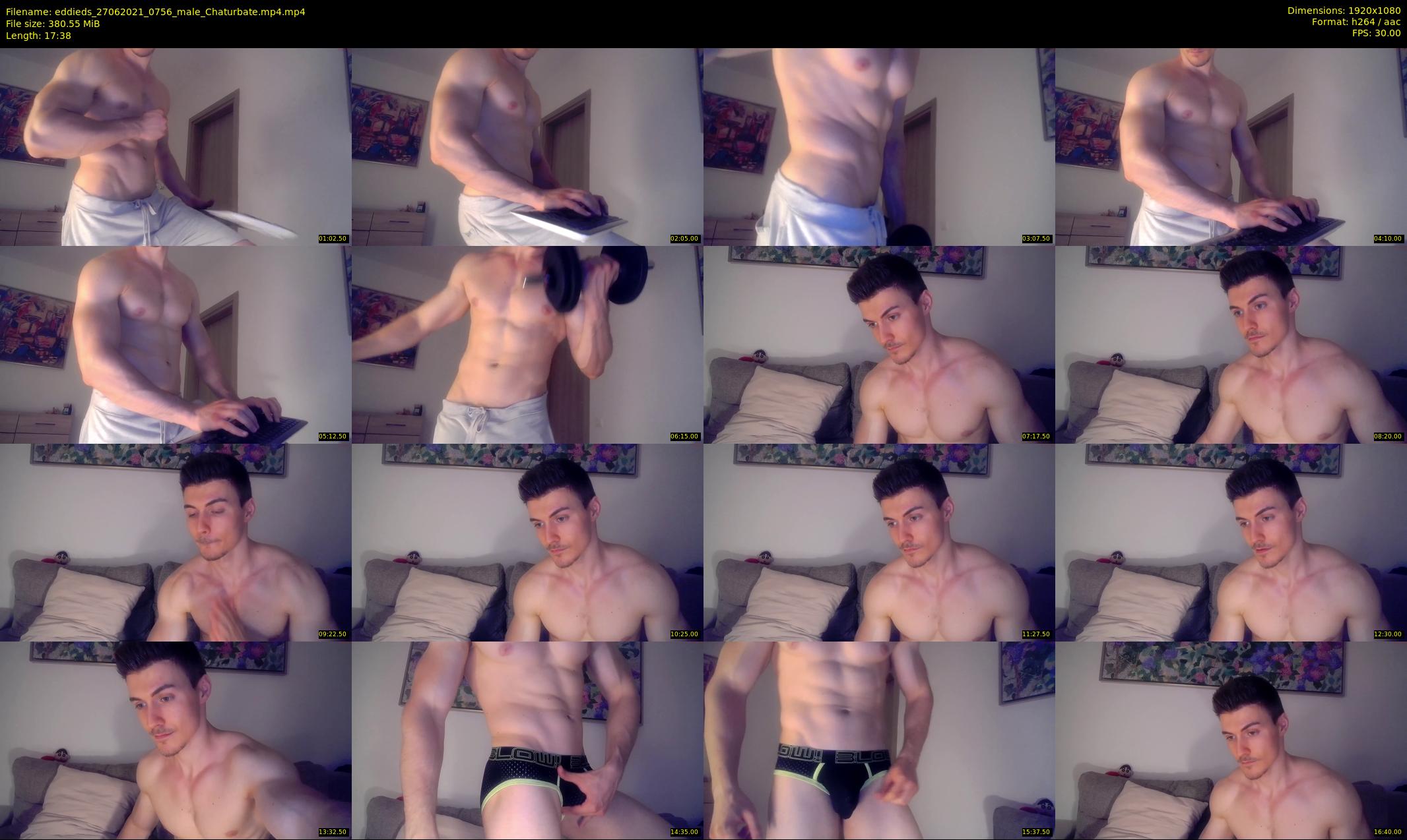 eddieds — 18 minute Chaturbate male cam show recording, 1080p, Jun 27, 2021