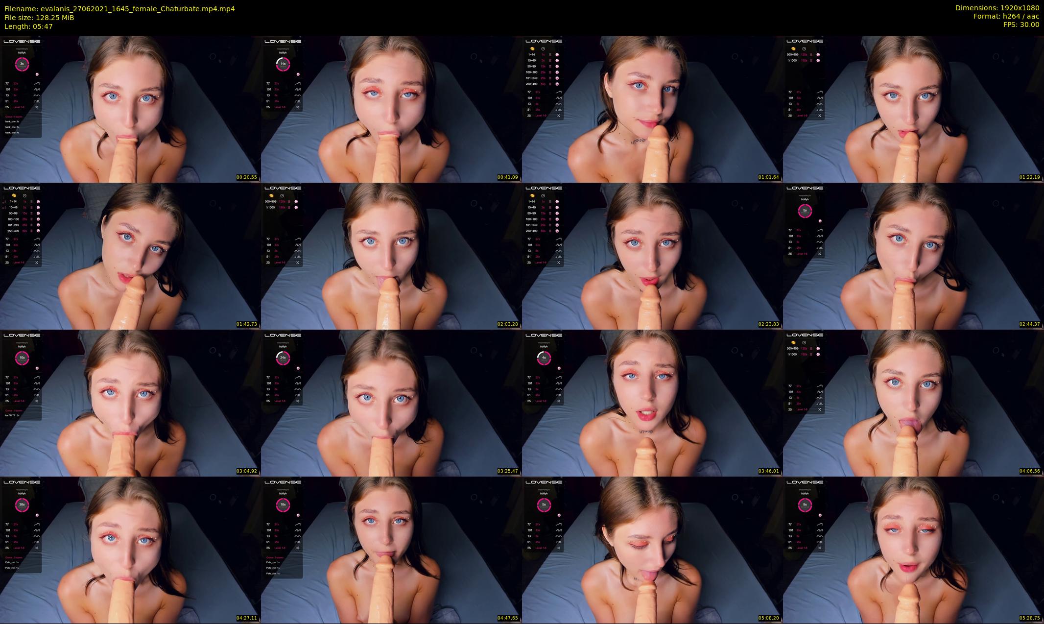 evalanis — 6 minute Chaturbate couple cam show recording, 1080p, Jun 27, 2021