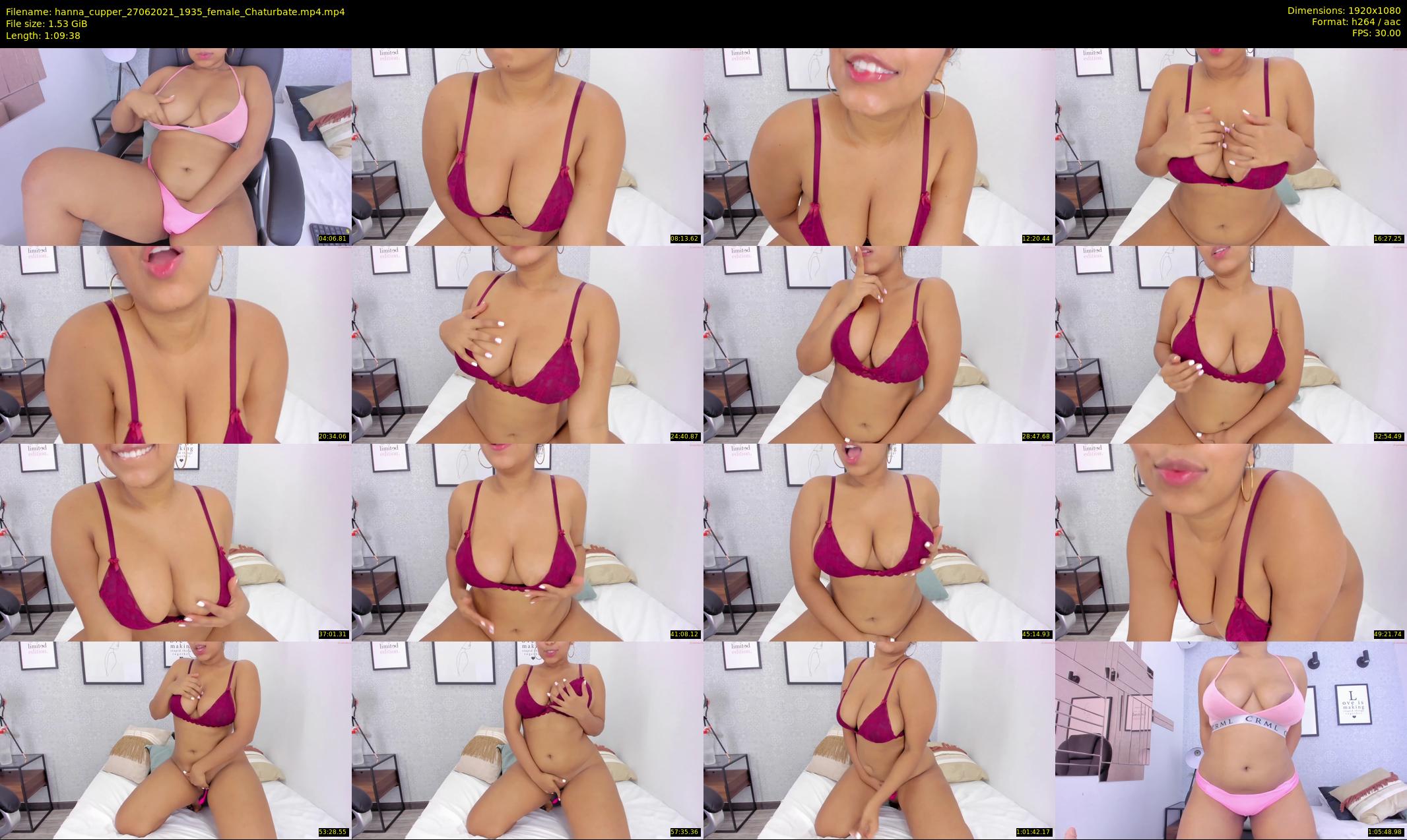 hanna_cupper — 70 minute Chaturbate female cam show recording, 1080p, Jun 27, 2021