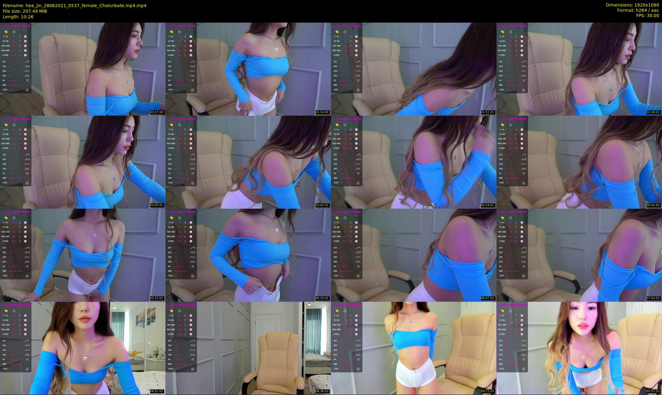 hee_jin — 11 minute Chaturbate female cam show recording, 1080p, Jun 28, 2021
